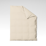 Handgjord bomullsöverdrag till täcke | Ecru