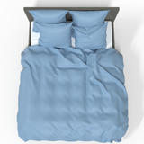 Lyxigt Premium satin 100% bomullstyg | Glacier lake