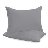 Handmade Cotton Pillowcase | Frost Gray
