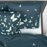 Handgjord lyxig Deluxe satinbomull örngott | Vienna