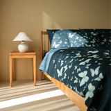 Handgjort lyxigt Deluxe-satinbomull påslakanset | Vienna