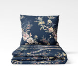 Handgjord bomulls påslakan | Midnight Garden