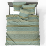 Handgjort lyxigt Deluxe satinbomull påslakanset | Tbilisi