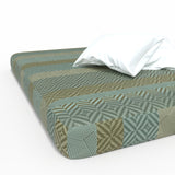 Handgjord lyxig Deluxe satinbomullslakan med resår | Tbilisi