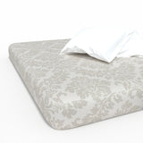 Handgjord lyxig Deluxe satinbomullslakan med resår | Prague