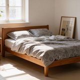 Handgjort lyxigt Deluxe-satinbomull påslakanset | Jaipur