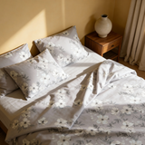 Handgjort lyxigt Deluxe-satin bomulls påslakanset | Kyoto