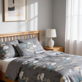 Handgjort lyxigt Deluxe-satinbomull påslakanset | Kraków