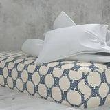 Sydd Deluxe satinlakan med resår | Milan - Bomull