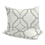 Sewn cotton pillowcase | Noir - Sewn