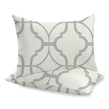 Sewn cotton pillowcase | Noir - Sewn