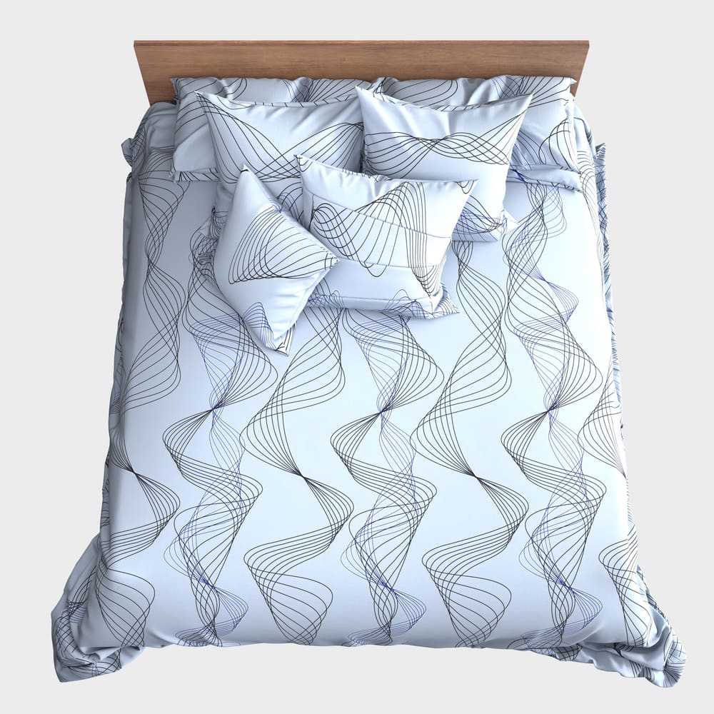 Sydda bäddset i bomullstyg | Vortex - Sydd