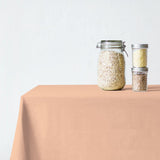 Sewn 100% cotton tablecloth | Apricot ice - Tablecloths