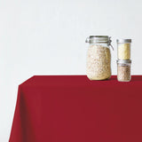 Šūta 100% kokvilnas galdauts | Pompeian red -