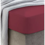 Šūta kokvilnas palags ar gumiju | Biking red - Drobinė