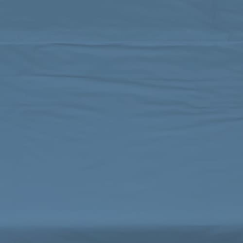 Sewn cotton fitted sheet with elastic | Blue heaven - Cotton