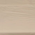 Sewn cotton fitted sheet with elastic | Ivory cream - Drobinė