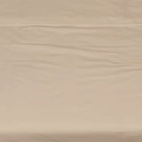 Sewn cotton fitted sheet with elastic | Ivory cream - Drobinė