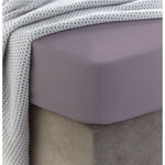 Sewn cotton fitted sheet with elastic | Nirvana - Cotton fitted sheet