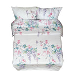 Sewn cotton duvet cover | Birdie - Sewn