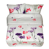 Sydd bomullstäckeöverdrag | Fältblommor -