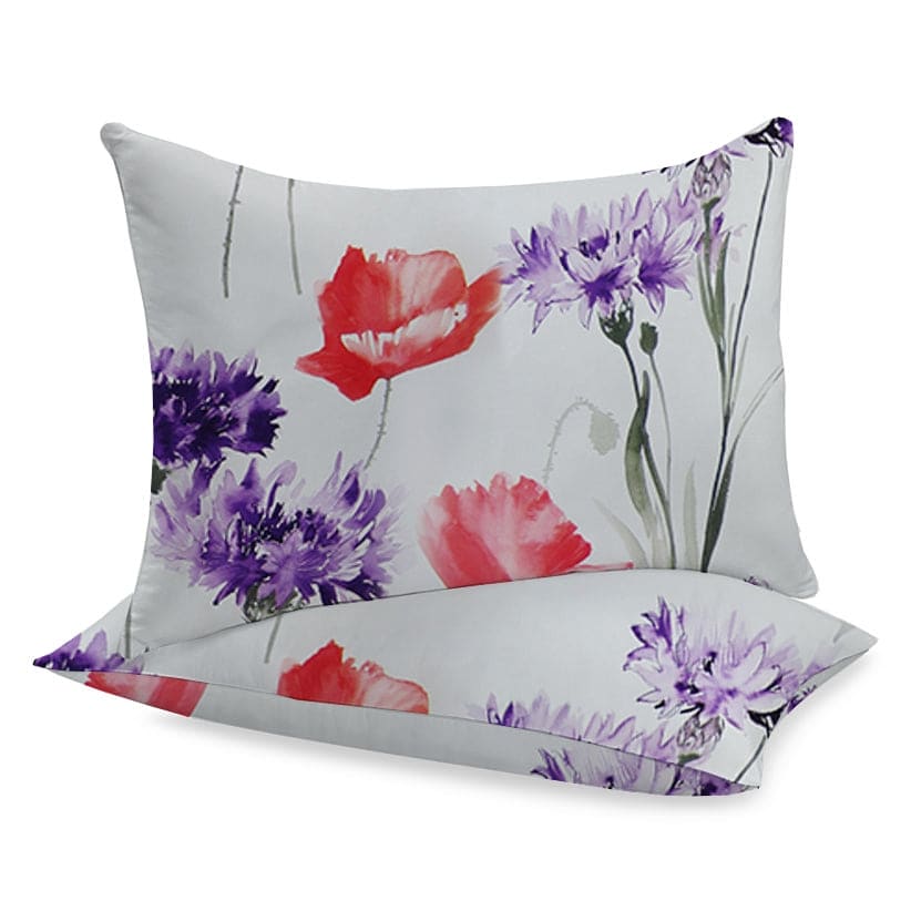 Sydd örngott i bomullstyg | Fältblommor -