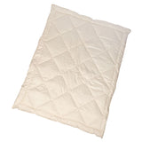 Duntäcke och kudde med gåsfjäder och dun, enkel fyllning