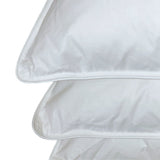 Duntäcke och kudde med gåsfjäder och dun, enkel fyllning